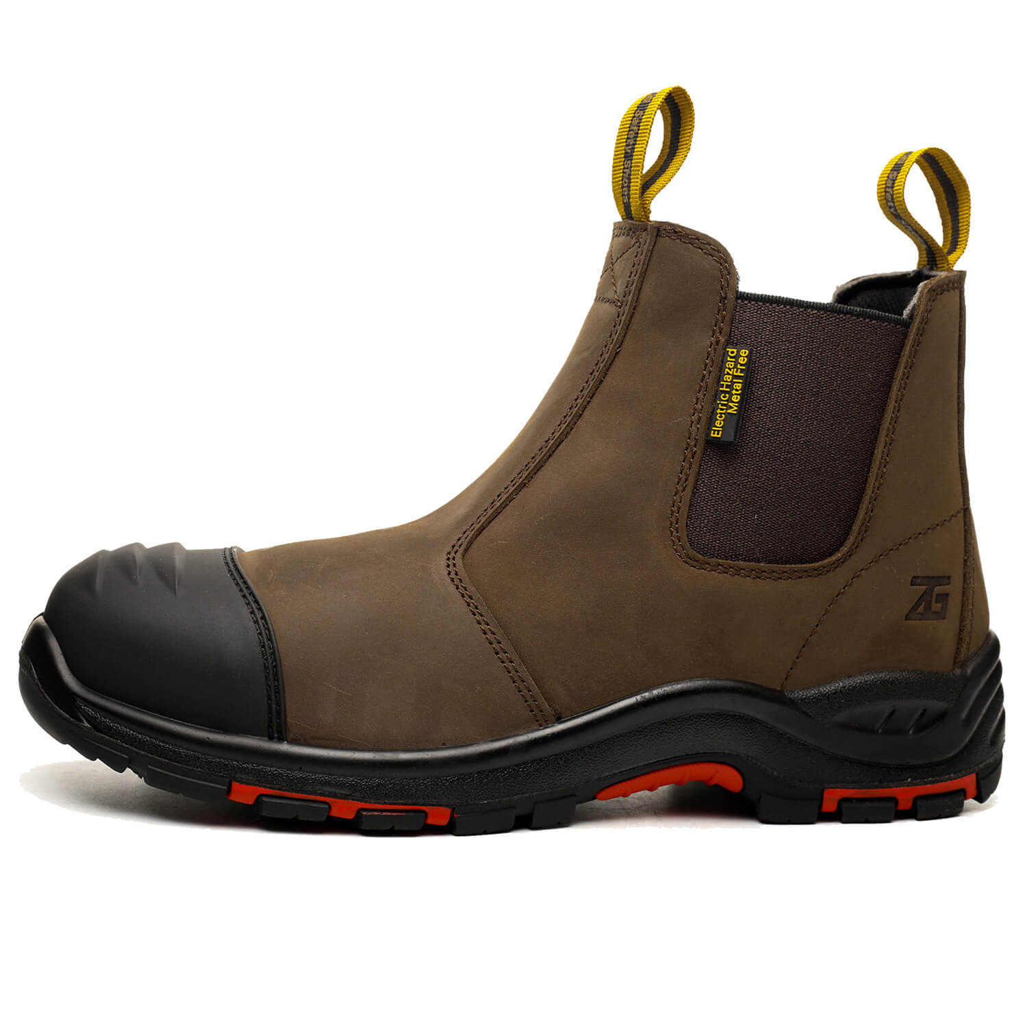 Maven Men's 6" Composite Toe Slip-On Work Boots